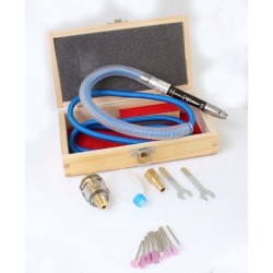 SZLIFIERKA MICRO 65 000 RPM (DREWNIANA WALIZKA)